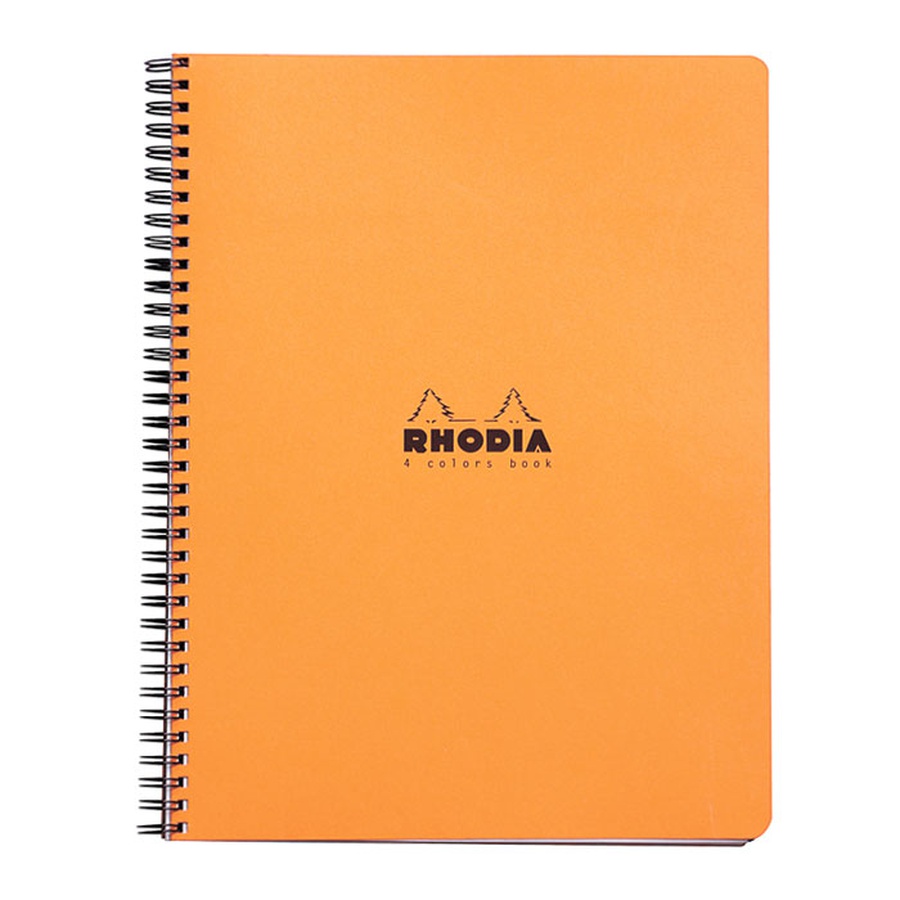 картинка Бизнес-тетрадь rhodia "classic" 80 л., а4+ клетка на гребне, 80 г/м2