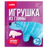фотография Набор для творчества lori игрушка из глины мишка
