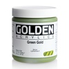 изображение Краска акриловая golden heavy body, банка 237 мл, № 1170 золото зелёное
