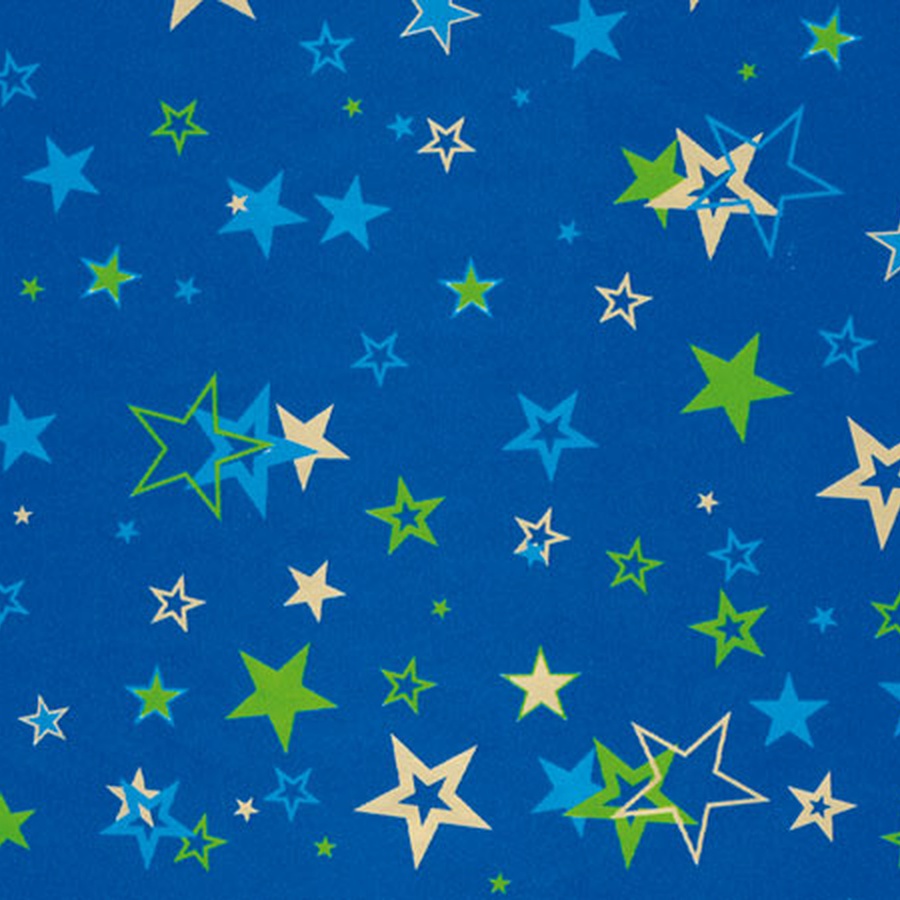 картинка Бумага для декопатча decopatch, 817 звезды на синем