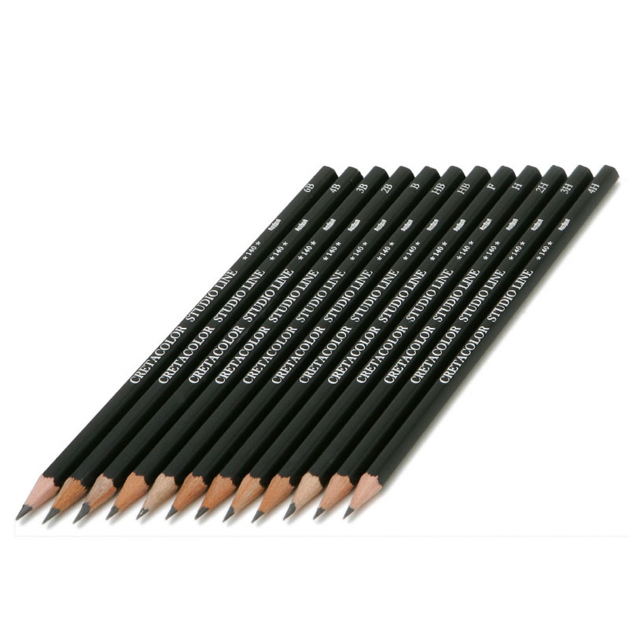 изображение Набор графитовых карандашей cretacolor artist studio line 12 шт
