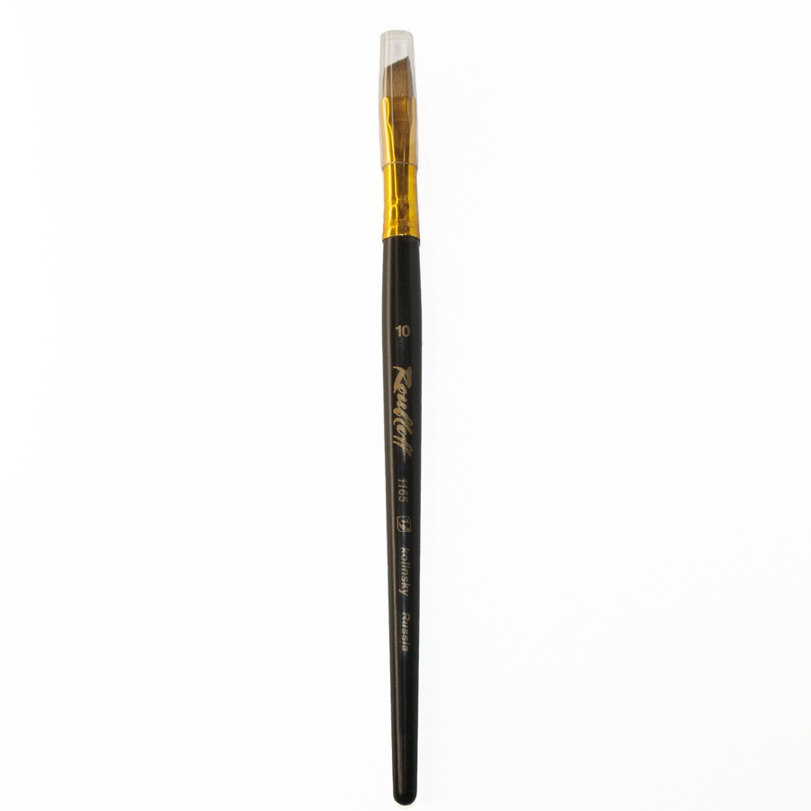 изображение Кисть roubloff колонок кроткая ручка скошенная 1165 №10