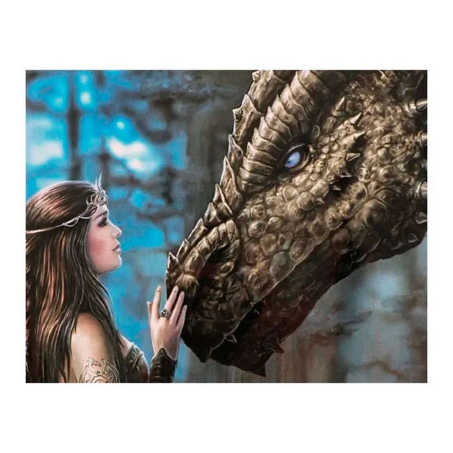 картинка Роспись по холсту «мать драконов», 30×40 см