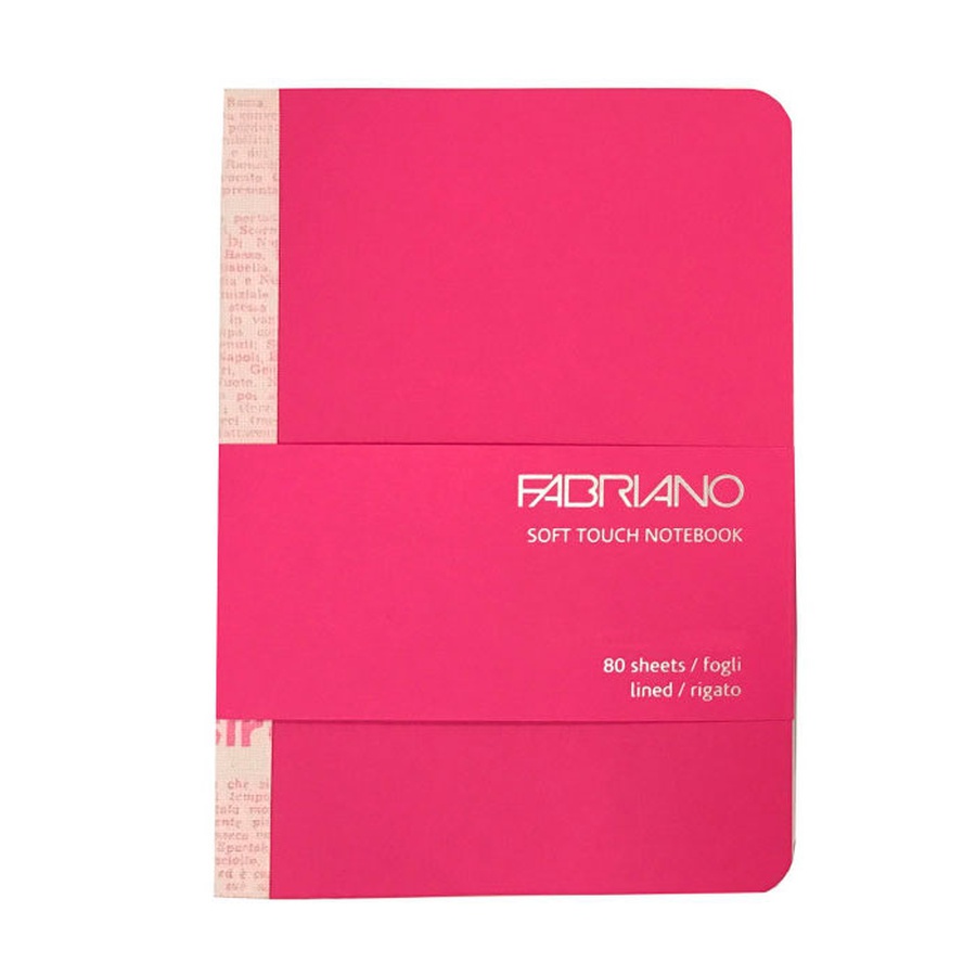 изображение Блокнот fabriano "soft touch notebook" а5 80 л 90 г_подарок