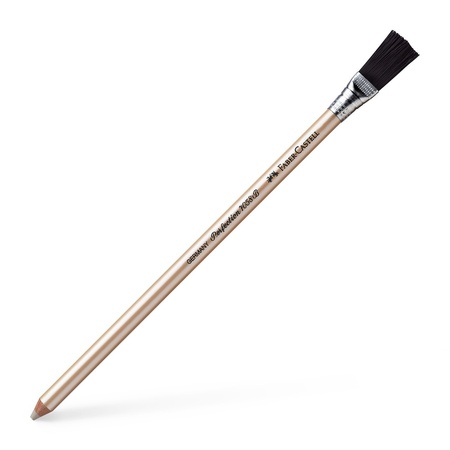 Ластик-карандаш Faber-Castell двусторонний – с одной стороны имеет белый грифель-ластик для стирания туши и чернил, и даже чернил от принтерной печат…