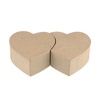 фото Заготовки из папье-маше для декорирования love2art pam-058, коробочка-сердца, 20х11,5х5 см