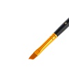 фото Кисть синтетика roubloff № 8 скошенная, короткая ручка, 1365