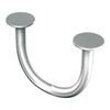 изображение Кольцо u-формы с двумя круглыми мини-основами под украшения, fimo