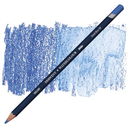фотография Карандаш акварельный derwent watercolour смальта синяя 30
