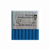 изображение Полимерная глина сонет, 56 г, цвет синий с блестками