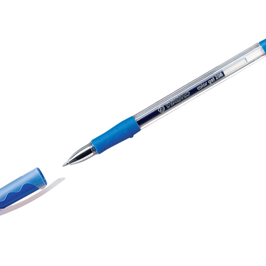 фотография Гелевая ручка цвет синий 0,7 мм stabilo
