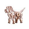 изображение Конструктор деревянный 3d ewa механический щенок puppy