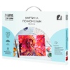 картинка Картина по номерам на холсте "японское солнце", 30х40 см