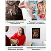 фотография Картина по номерам на холсте "заколдованный котик",30х40 см
