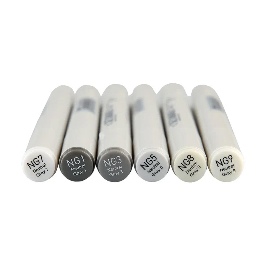 фото Набор маркеров sketchmarker classic neutral gray set 6цв