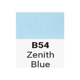 фото Маркер sketchmarker brush двухсторонний на спиртовой основе b54 синй зенит