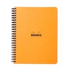 фото Тетрадь rhodia "classic. orange", а5+, клетка на гребне, 80л., 80г/м2