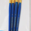 картинка Набор кистей из ворса верблюда, 4 кисти на короткой ручке, daler rowney