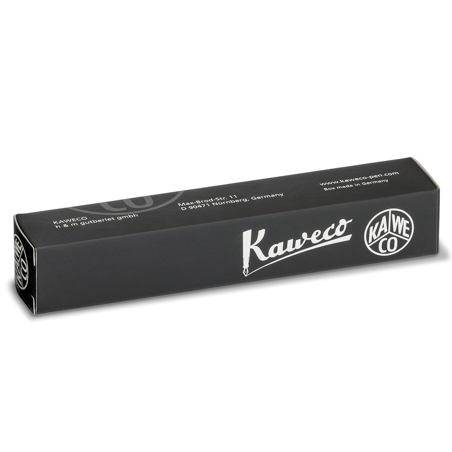 фотография Ручка перьевая kaweco classic sport chess f 0.7мм, черный корпус с шахматным узором