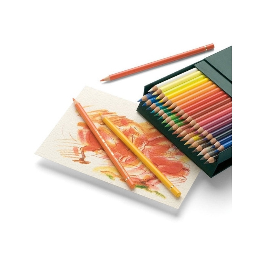 картинка Набор цветных карандашей faber-castell polychromos 36 цветов