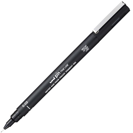 Ручка-линер Uni Pin для выполнения чертежных работ или графических рисунков имеет широкое применения в графической иллюстрации и черчении. Она выдает…