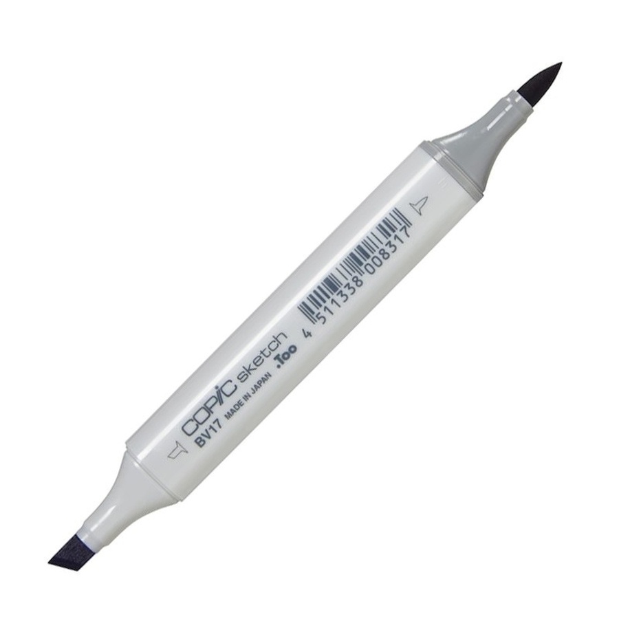 изображение Маркер спиртовой copic sketch, два пера, цвет bv17