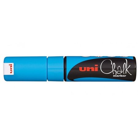 картинка Маркер меловой chalk pwe-8k, голубой, до 8.0 мм