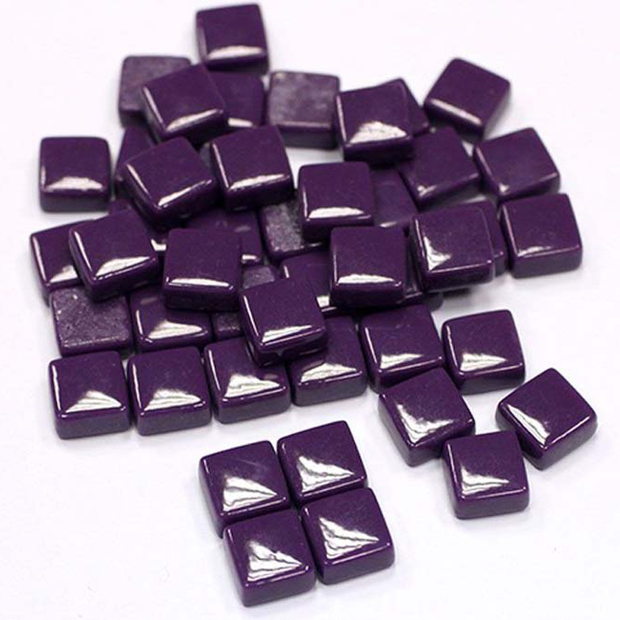 фото Craft premier мозаика стеклянно-керамическая "пурпурный",  1х1см, 100гр.