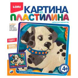 изображение Картина из пластилина lori далматинец