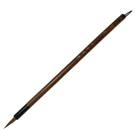 Кисть для каллиграфии Арт-Квартал&nbsp;выполнена в классическом стиле. Ручка выполнена из легкой и прочной древесины бамбука. На конце ручки предусмо…