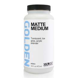 фотография Гель полимерный матирующий golden matte medium 473 мл