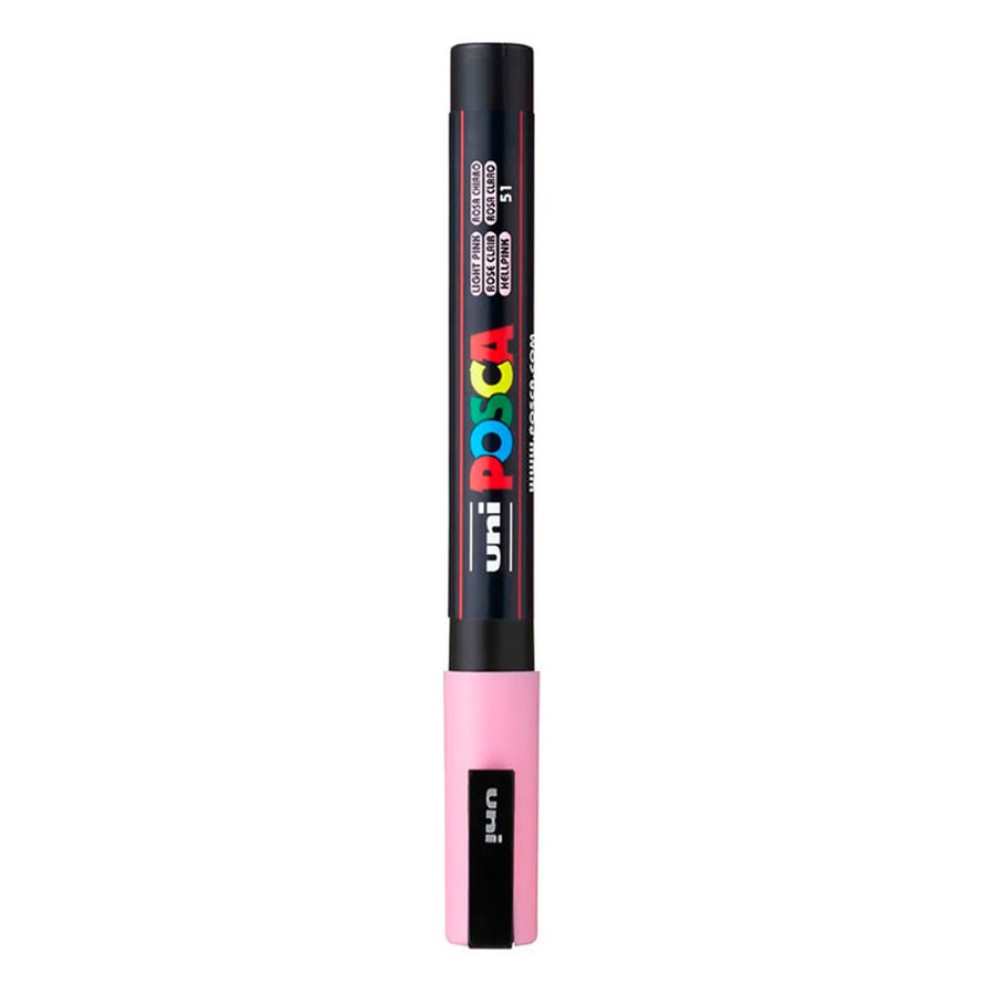 изображение Маркер posca, светло-розовый, 0.9 - 1.3 мм, пулевидный наконечник