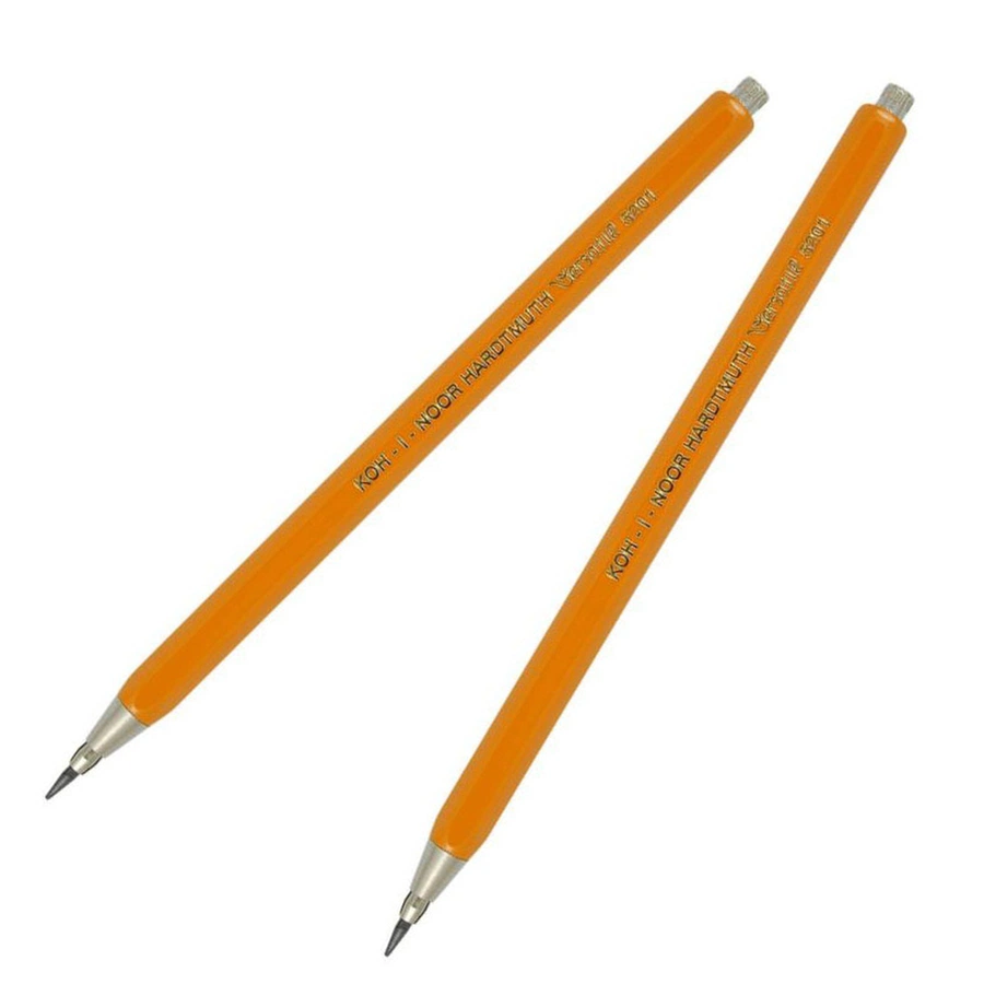 фото Комплект "5205 цанговый карандаш с точилкой, металл  d=2,5mm" 2 шт.