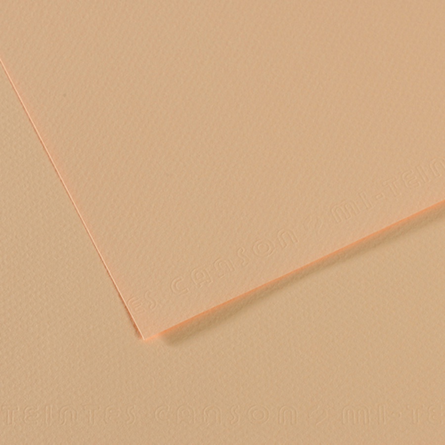 картинка Бумага для пастели canson mi-teintes, 160 г/м2, лист 50х65 см, № 350 золотисто-розовый