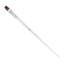 картинка Кисть колонок для акварели невская палитра 14 плоская длинная ручка