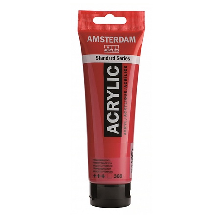 Серия акриловых красок для живописи Amsterdam выпущена в 1976 году. Акрил Amsterdam Standard производится в Голландии на основе чистых пигментов. В п…