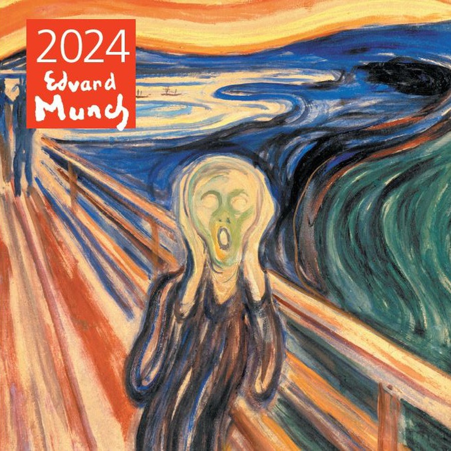 изображение Календарь настенный - 2024 эдвард мунк
