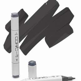 фотография Маркер спиртовой copic, два пера, цвет n10