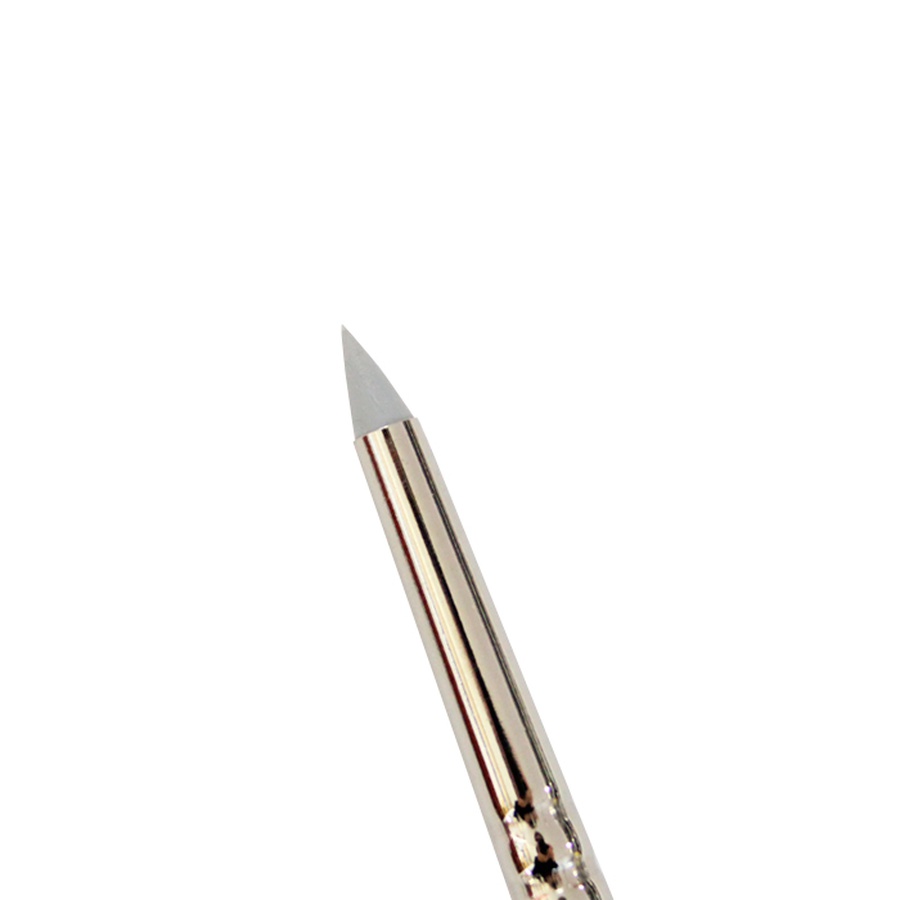 изображение Кисть силиконовая арт-квартал, №5, конус, короткая ручка