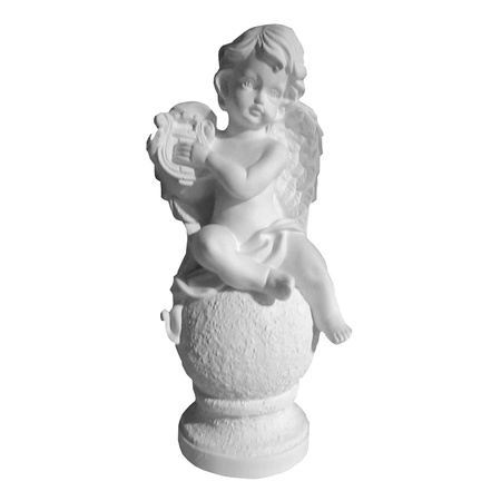 фотография Пособие гипсовое учебное экорше ангел с арфой
