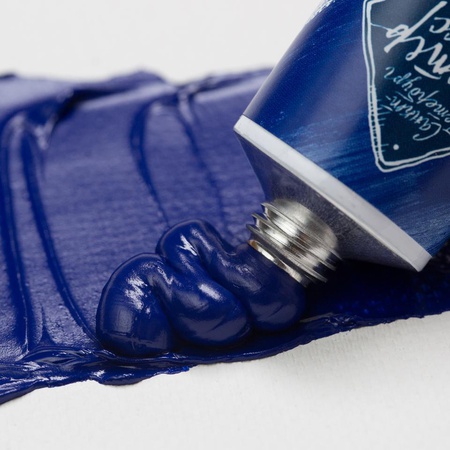 изображение Краска масляная мастер-класс, туба 46 мл, кобальт синий спектральный № 502
