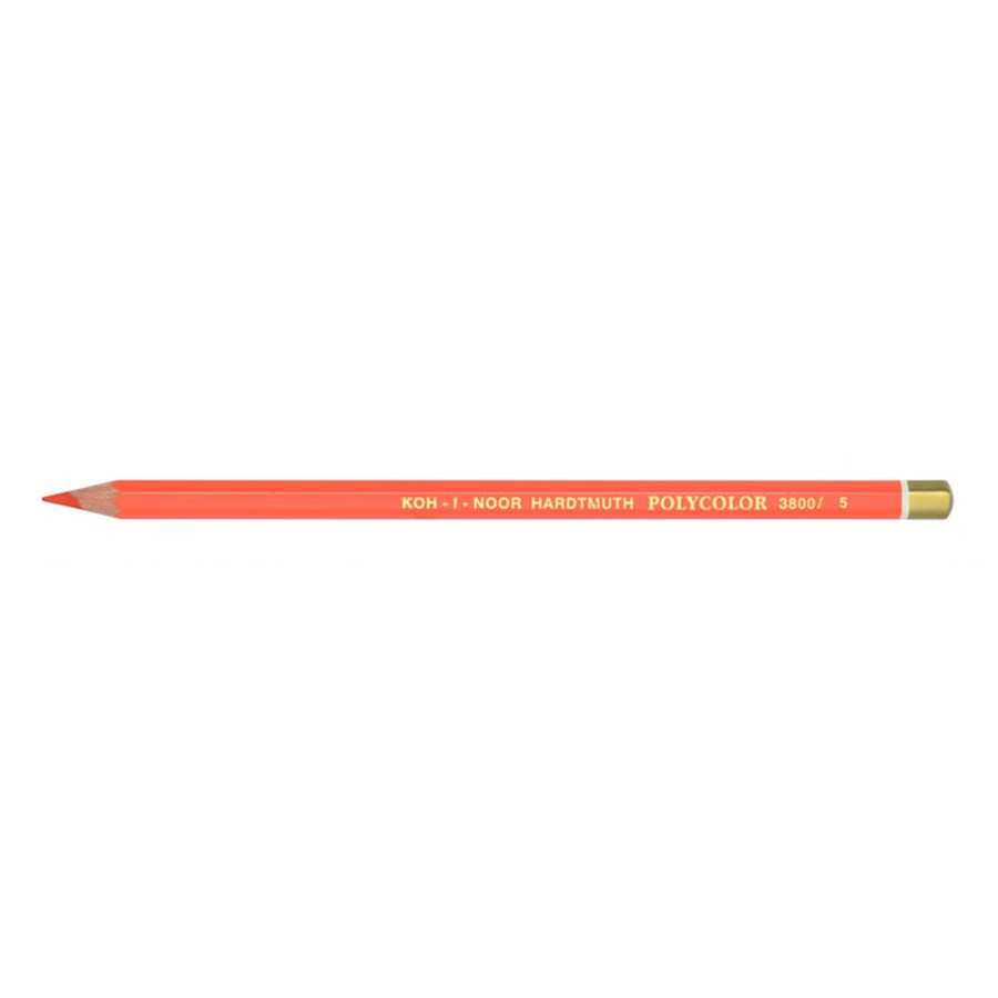 фотография Карандаш художественный koh-i-noor polycolor цвет оранжевый
