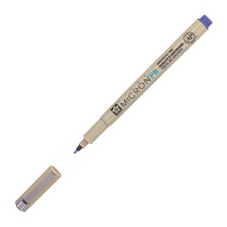фото Ручка капиллярная sakura pigma micron pn 0,4-0,5 мм синий