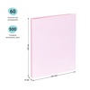 фото Папка meshu "dew" с 60 вкладышами, 21мм, 500мкм, pink dreams
