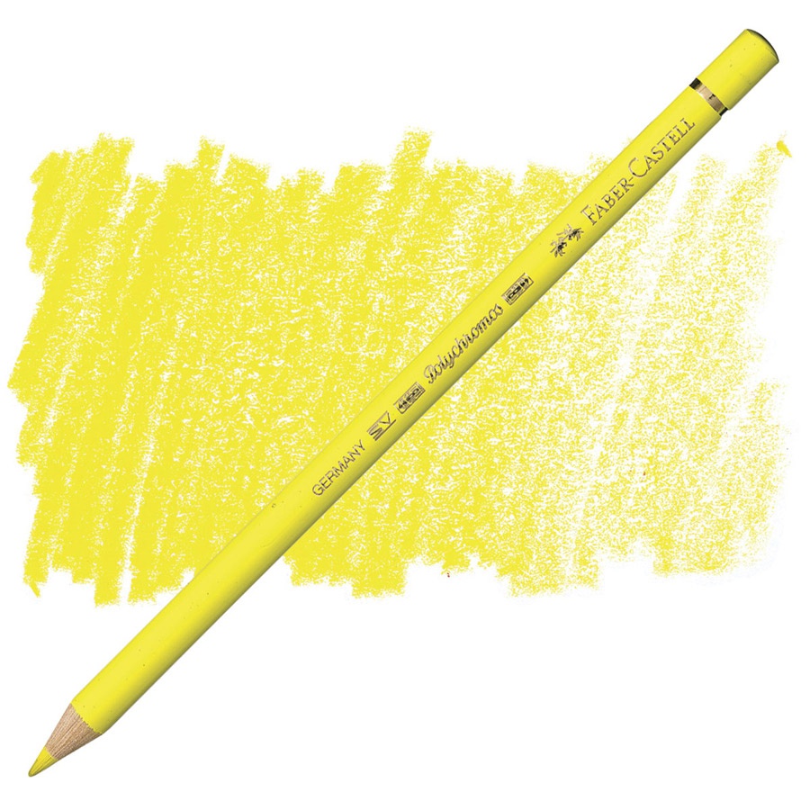 картинка Карандаш цветной faber-castell polychromos 105 светло-жёлтый кадмий