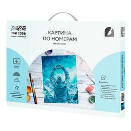 изображение Картина по номерам на холсте "любовь и горы", 30*40 см