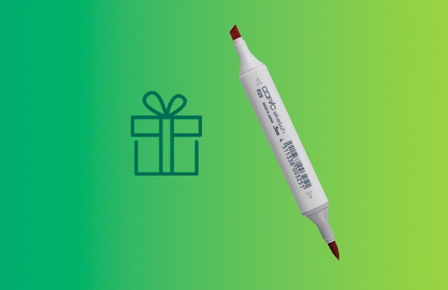
   При покупке трех и более маркеров Copic Sketch - маркер Copic Ciao в подарок.

Выбрать маркер


&nbsp;





    
        



    
        
            
        
        
            
        
    

    

   Предложение действительно до 31.07.2022 г.

