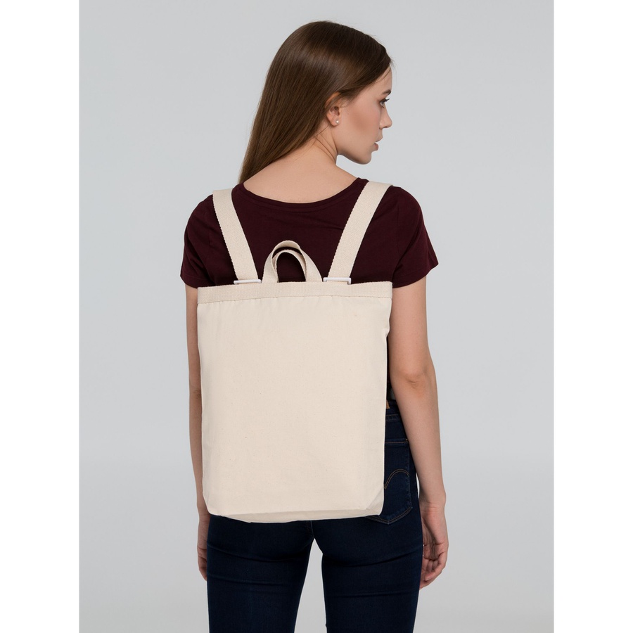 фото Рюкзак холщовый discovery bag, неокрашенный, 27x39x9 см