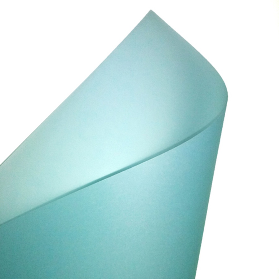 фото Калька цветная матовая canson, лист а4, плотность 100 г/м2, цвет голубой лед