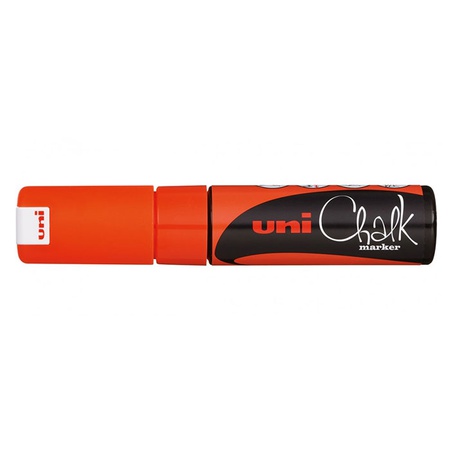 картинка Маркер меловой chalk pwe-8k, флуоресцентно-оранжевый, до 8.0 мм